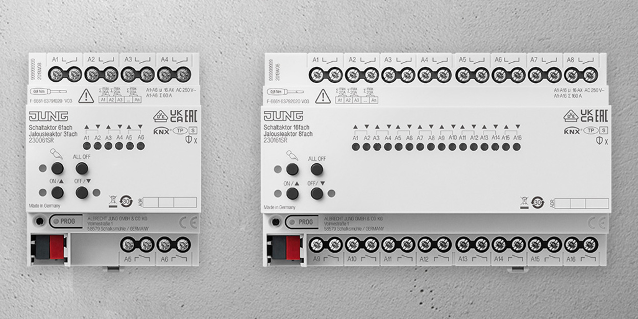 KNX Schalt- und Jalousieaktoren bei Hansen & Zängler Elektrotechnik in Gemünden