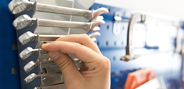 Werkstatt bei Hansen & Zängler Elektrotechnik in Gemünden