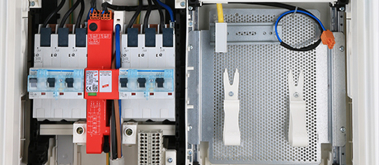 Hausanschluss, Zähler und Unterverteiler bei Hansen & Zängler Elektrotechnik in Gemünden