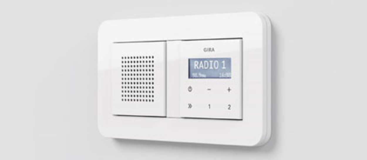 Gira Radio bei Hansen & Zängler Elektrotechnik in Gemünden