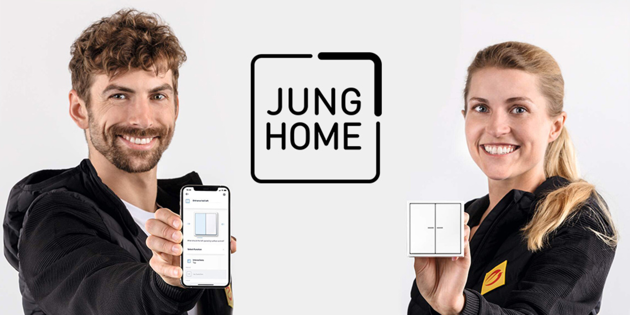 JUNG HOME bei Hansen & Zängler Elektrotechnik in Gemünden