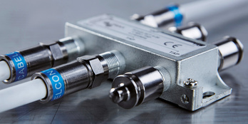 Abzweiger und Verteiler bei Hansen & Zängler Elektrotechnik in Gemünden