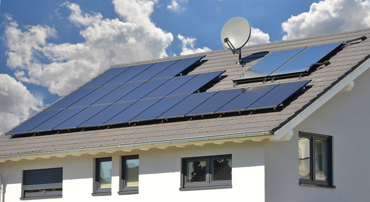 Photovoltaik bei Hansen & Zängler Elektrotechnik in Gemünden